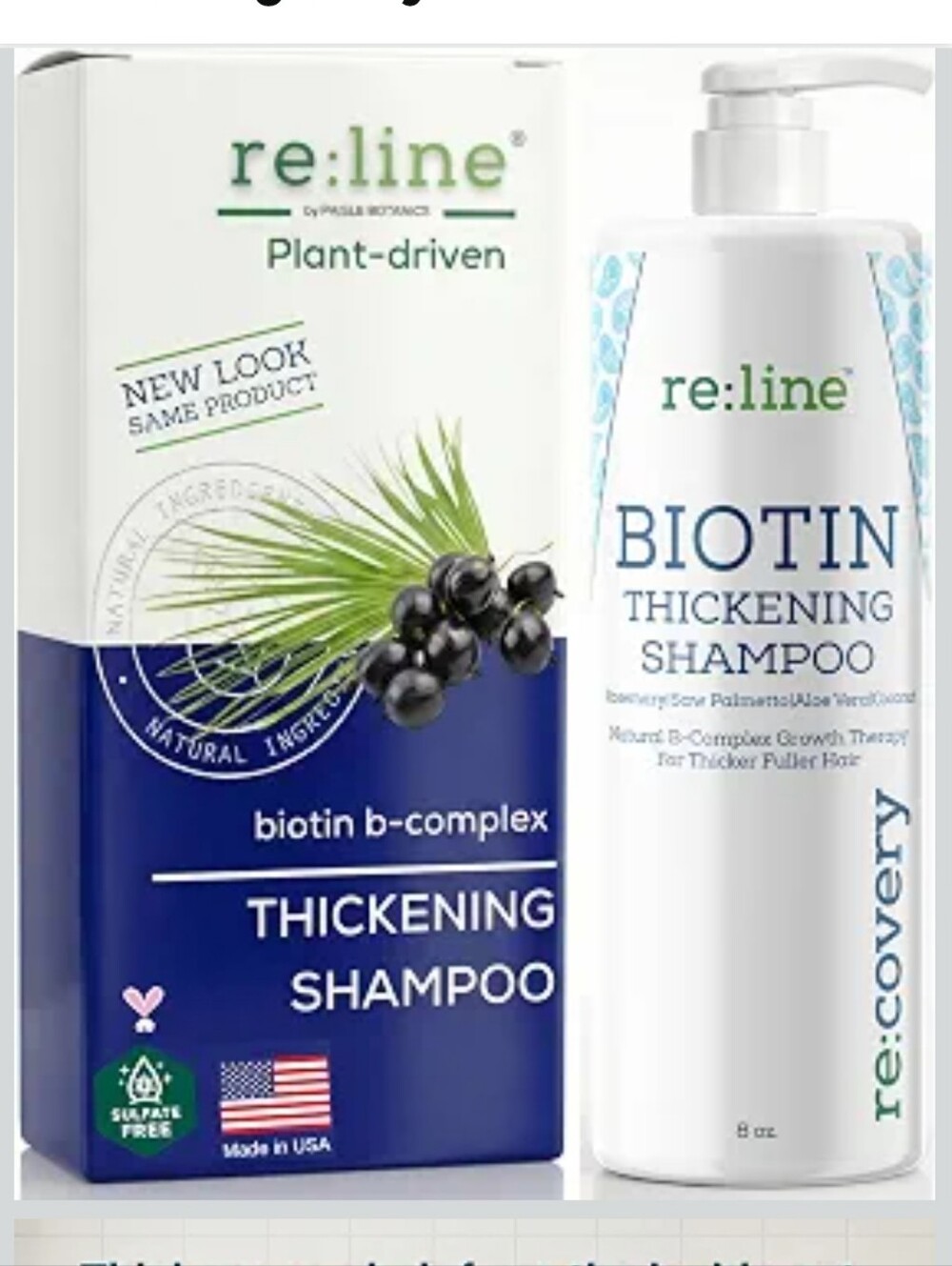 Biotin Thickening Shampoo - 2 Bottles